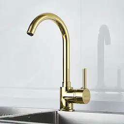Змішувач для кухні Rea Talisa gold золото REA-B1020, Золотий - мініатюра 4