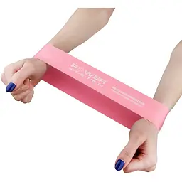 Гумка для фітнесу Power System PS-4061 Light Pink - мініатюра 2