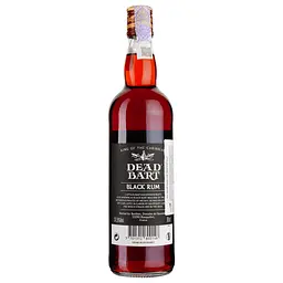 Ром Dead Bart Black Caribbean, 37,5%, 0,7 л - мініатюра 2