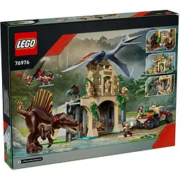 Конструктор LEGO Jurassic World Повітряна місія зі спинозавром і кетцалькоатлем 984 деталі (76976) - мініатюра 8