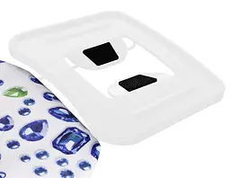 Дошка для прасування Casa Si Lady 122x38 White/Blue Crystals (CS93574R267) - мініатюра 5