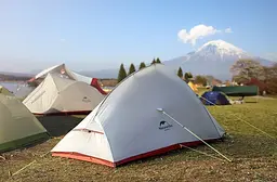 Надлегкий двомісний намет з футпринтом Naturehike Cloud Up 2 Updated NH17T001-T 210T (Зелений) - мініатюра 3