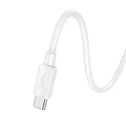 Кабель HOCO X96 Hyper 60W fast charging data cable Type-C to Type-C білий - мініатюра 3