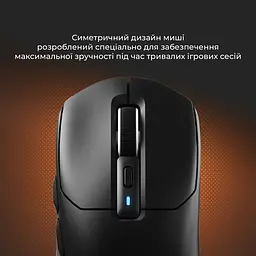 Миша GamePro Genesis Airmaster Black (GM167B) [150896] - мініатюра 12