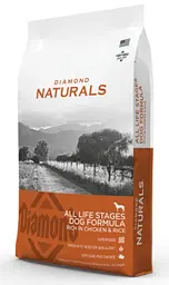 Сухий корм для собак усіх порід на всіх стадіях життя Diamond Naturals All Life Stages Dog Chicken&Rice курка рис 15 кг