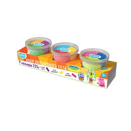Набір для ліплення з тістом, 3 чашки Multi-colored, TM Lovin