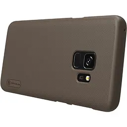 Чохол-накладка Nillkin Super Frosted Shield Samsung Galaxy S9 G960 Brown - мініатюра 5