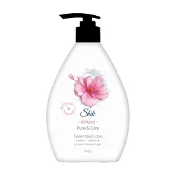 Гель для душу Shik Deluxe Green Tea and Lotus 900 г (4823107607233) - мініатюра 2
