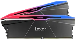 Оперативна пам'ять Lexar 32GB (2x16GB) DDR5 6000MHz Ares RGB Gen.2 Black (LD5U16G60C30BR-RGD)