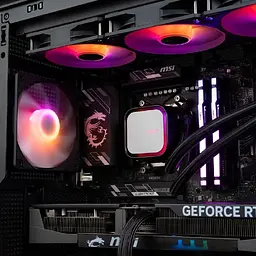 Комп'ютер Dragon Lucky Nyx Powered_by MSI (RTX 5080SHAD+R7 9800X3D) Black / AMD Ryzen 7 9800X3D (4.7–5.2 ГГц), 8 ядер / NVIDIA GeForce RTX 5080 / 64 ГБ (DDR5) / 1024 ГБ (SSD) - мініатюра 7