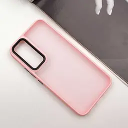 Чохол TPU+PC Lyon Frosted для Samsung Galaxy A15 4G/5G / M15 5G Pink - мініатюра 2
