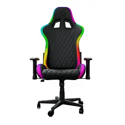 Крісло геймерське GamePro Hero RGB Black (GC-700-Black) - мініатюра 3