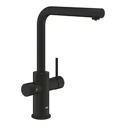 Змішувач для кухні з підключенням питної води Grohe Blue Pure Minta 30590KF0 Чорний матовий
