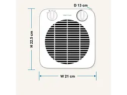 Тепловентилятор WetAir WFH-10W - мініатюра 4