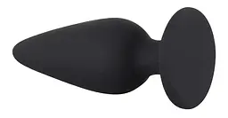 Анальна пробка Orion Black Velvets Heavy Plug Small 7.8 см (чорний) - мініатюра 2