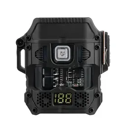 Ліхтар запальничка Multifunctional D54-2LED + BOX LCD Type-C (3+1 режими) - мініатюра 5