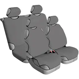 Чохли майки для сидінь Beltex DELUX комплект Сірі (BX14110)