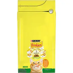 Сухий корм для домашніх котів Friskies з куркою та овочами 1.5 кг - мініатюра 2
