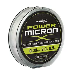 Волосінь Matrix Power Micron X 100 м 0.09 мм 2.0 lb / 0.9 кг