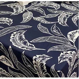 Скатертина Ecotton Duck вологовідштовхувальна 200х170 см синя (23538) - мініатюра 2