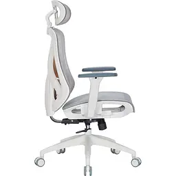 Крісло офісне Officepro Atlas OC630-W-LG-LG White/Light Gray (OC630-W-LG-LG) - мініатюра 6
