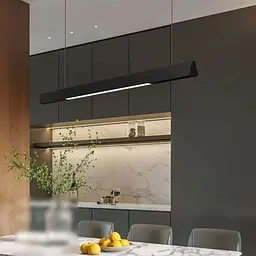 Лінійний LED світильник у чорному корпусі 120 см | Line F | Арт. H39L-1200 BK