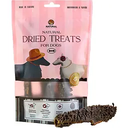 Ласощі для собак Natural рубець яловичий 100 г