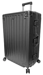 Валіза велика L Madisson Snowball 66503 L 74x49x31 см 100% полікарбонат на засувках Сірий