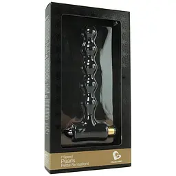 Анальний вібратор Rocks Off Petite Sensations Pearls Purple, 14х2.5 см, фіолетовий - мініатюра 3