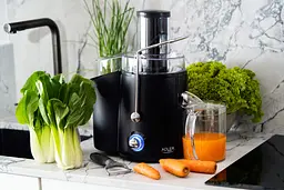 Соковижималка Adler AD 4127 black 1000Вт/ контейнер для соку-1л/ контейнер для м'якоті-2л чорний - мініатюра 7