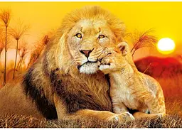 Пазл Clementoni SuperСolor: Несподівані обійми (SuperСolor - Unexpected hug Puzzle - 180 pcs.), 180 ел. (29785) - мініатюра 2