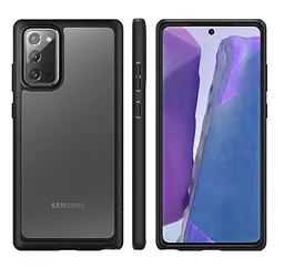 Чохол прозорий протиударний Spigen Ultra Hybrid ACS01420 для Samsung Galaxy Note 20 (6.7") Matte Black - мініатюра 6