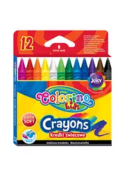 Набір воскових олівців 12 кол. COLORINO (13314PTR/1)