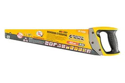 Ножівка ручна MasterTool по дереву 450 мм 10T х 1" потрійне заточення з тефлоновим покриттям - мініатюра 3