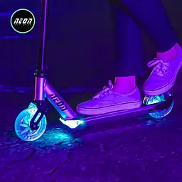 Самокат Neon Ghost, серебристый (N101166) - мініатюра 5