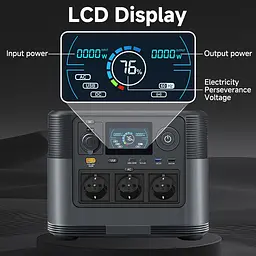 Зарядна станція LVYUAN M9 1200W 1008Wh LiFePO4 - мініатюра 2