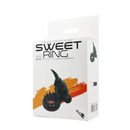 Ерекційне кільце Baile Sweet Ring, 6.3 см (чорний) - мініатюра 7