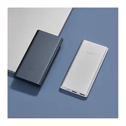 Зовнішній акумулятор Xiaomi павербанк Mi Power Bank 3, 10000mAh 22.5W Silver (BHR5078CN) - мініатюра 2