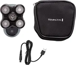 Роторна бритва для голови Remington Ultimate Series RX7 XR1600 чорно-зелений - мініатюра 3