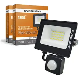 Прожектор EVROLIGHT FM-01D-20 20W 6400К