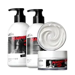 Набір LEIA Hair Repair Trio для сухого та пошкодженого волосся шампунь 300 мл + кондиціонер 300 мл + маска 200 мл (65100)