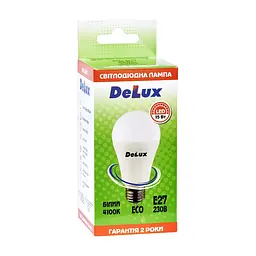 Лампочка Delux BL 60 15 Вт 4100K (90020551) - мініатюра 2
