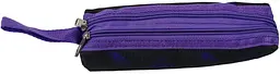 Пенал шкільний Expertiz Zweikammer-etui 20x5.5x5 см поліестер чорний з фіолетовим (динозаври) - мініатюра 4