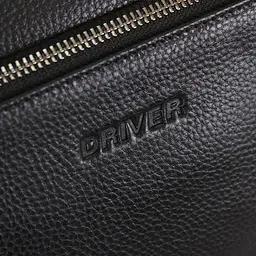Портфель шкіряний для ноутбука 13" та документів А4 DRL19286-6 чорний - мініатюра 9