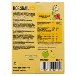 Натуральна цукерка Bob Snail Яблуко-груша 60 г (719647) - мініатюра 2