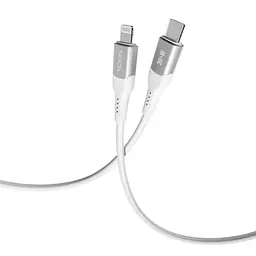 Кабель для подзарядки USB Ridea RC-US42 UltraStrong Type-C to Lightning 30W 10V/3A 1.2 м Белый - миниатюра 2