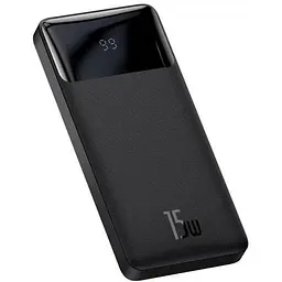 Портативна батарея Baseus Bipow Digital Display 10000 mAh 15W PPDML-I01 Black - мініатюра 4