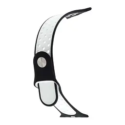 Ремінець Nike Sport Apple Watch 42/44/45/46/49 мм Black White L - мініатюра 2