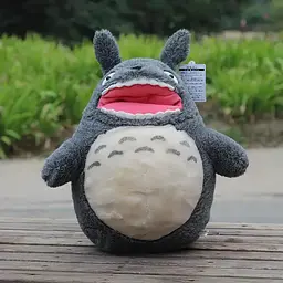 Іграшка м'яка My Neighbor Totoro 40 см сіра (MNT 02-04 2) - мініатюра 8