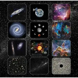 Дитячий нічник проектор зоряного неба + 12 картриджів Galaxy Projector мережевий світильник нічний для дітей спальні з проекцією планетарій для спальні нічник зоряне небо дитячий Білий - мініатюра 9